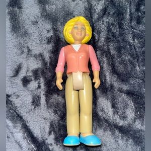 Little Tikes Grand Mansion Dollhouse Mom Figure Mother Mama Doll Vintage 1990's